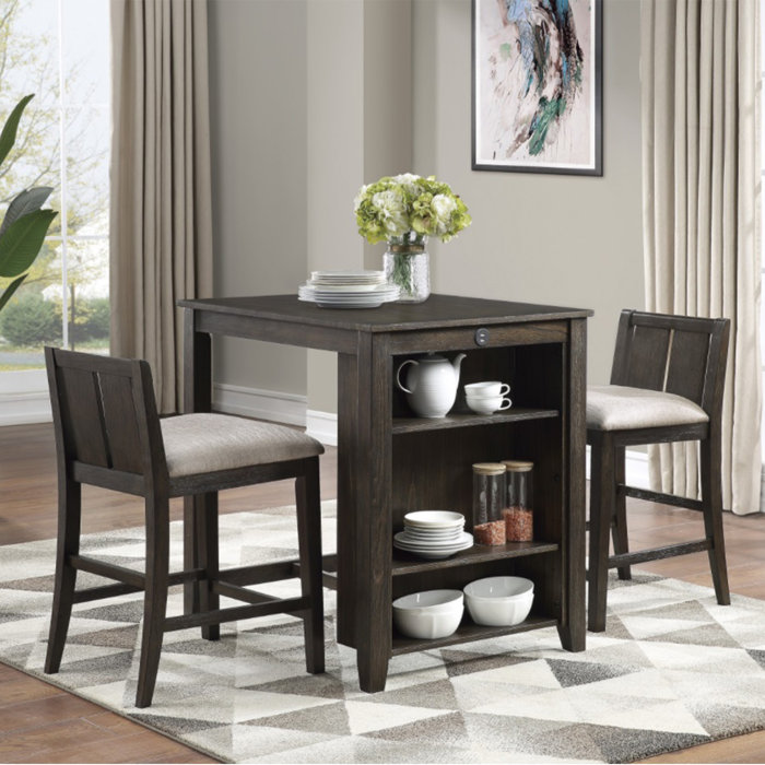 Red Barrel Studio® Aney 2 Person Counter Height Dining Set Wayfair